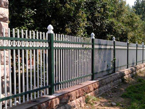 锌钢护栏-小区别墅围墙护栏