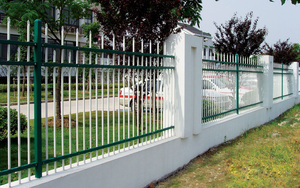 锌钢护栏-小区围墙护栏