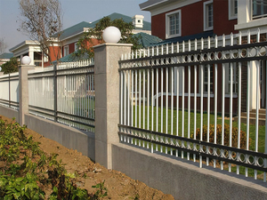 锌钢护栏14-小区围墙护栏