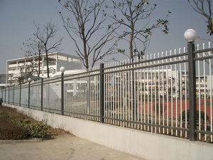 锌钢护栏5-工厂围墙护栏