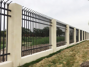 锌钢护栏3-工厂围墙护栏